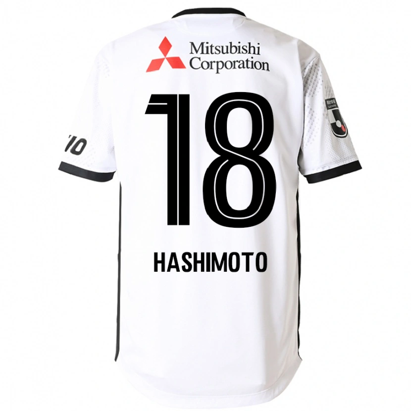 Danxen Kvinder Kento Hashimoto #18 Royal Blå Hvid Udebane Spillertrøjer 2025/26 Trøje T-Shirt