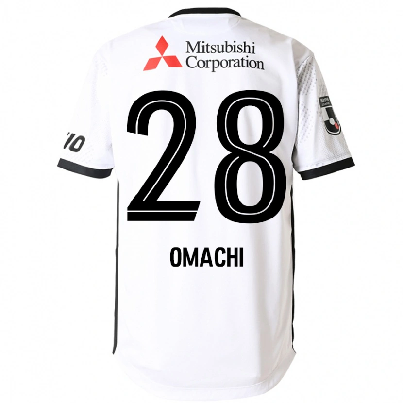 Danxen Kvinder Shugo Omachi #28 Royal Blå Hvid Udebane Spillertrøjer 2025/26 Trøje T-Shirt