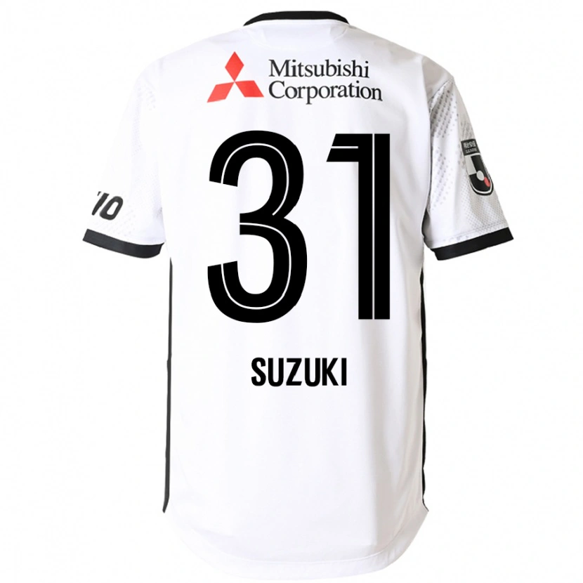 Danxen Kvinder Kaede Suzuki #31 Royal Blå Hvid Udebane Spillertrøjer 2025/26 Trøje T-Shirt
