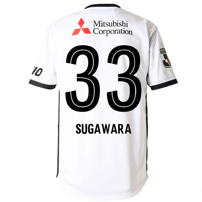 Danxen Kvinder Yuta Sugawara #33 Royal Blå Hvid Udebane Spillertrøjer 2025/26 Trøje T-Shirt
