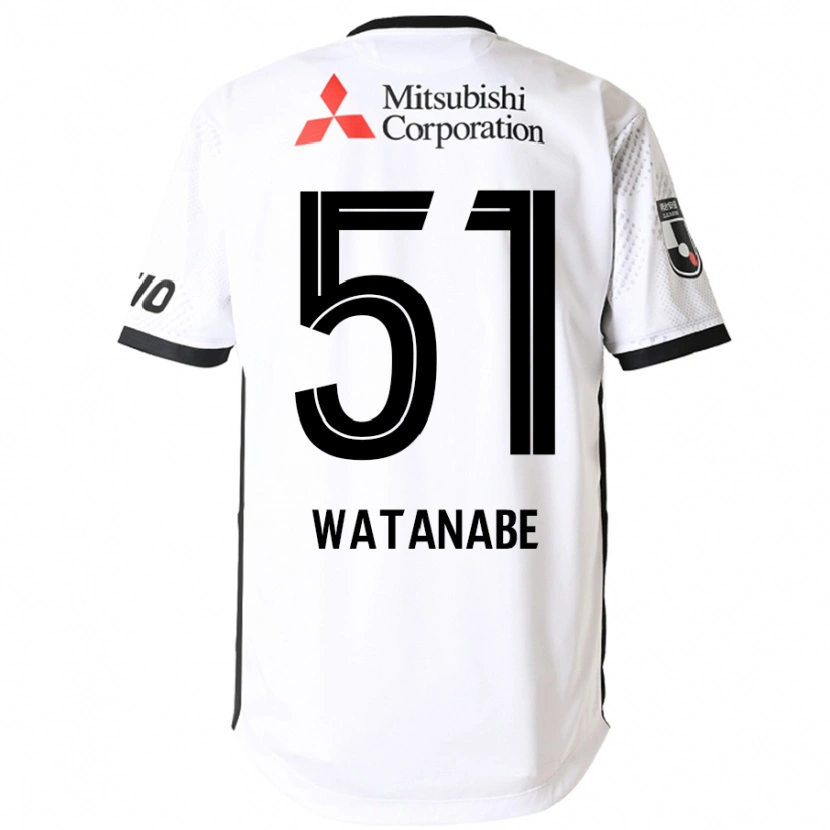 Danxen Kvinder Matthew Watanabe #51 Royal Blå Hvid Udebane Spillertrøjer 2025/26 Trøje T-Shirt