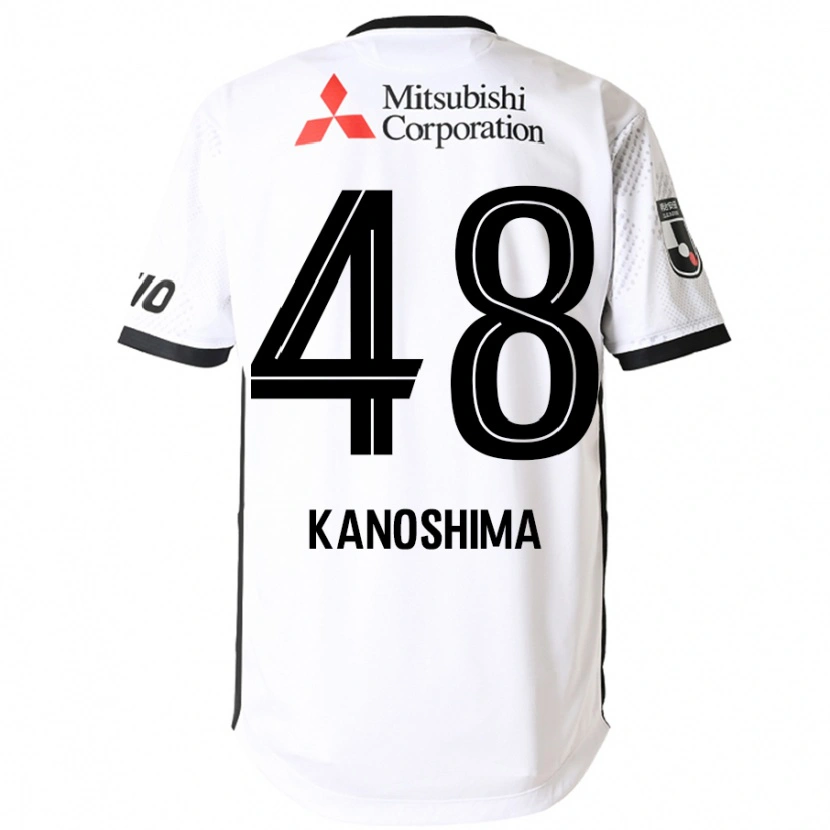 Danxen Kvinder Yu Kanoshima #48 Royal Blå Hvid Udebane Spillertrøjer 2025/26 Trøje T-Shirt