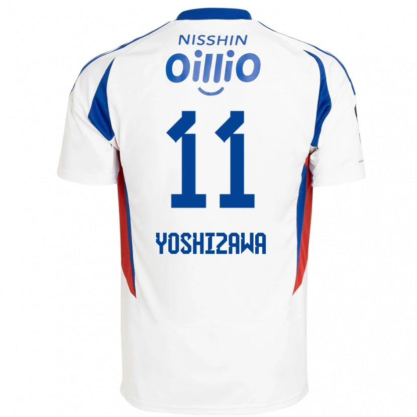 Danxen Kvinder Mirai Yoshizawa #11 Royal Blå Hvid Udebane Spillertrøjer 2025/26 Trøje T-Shirt