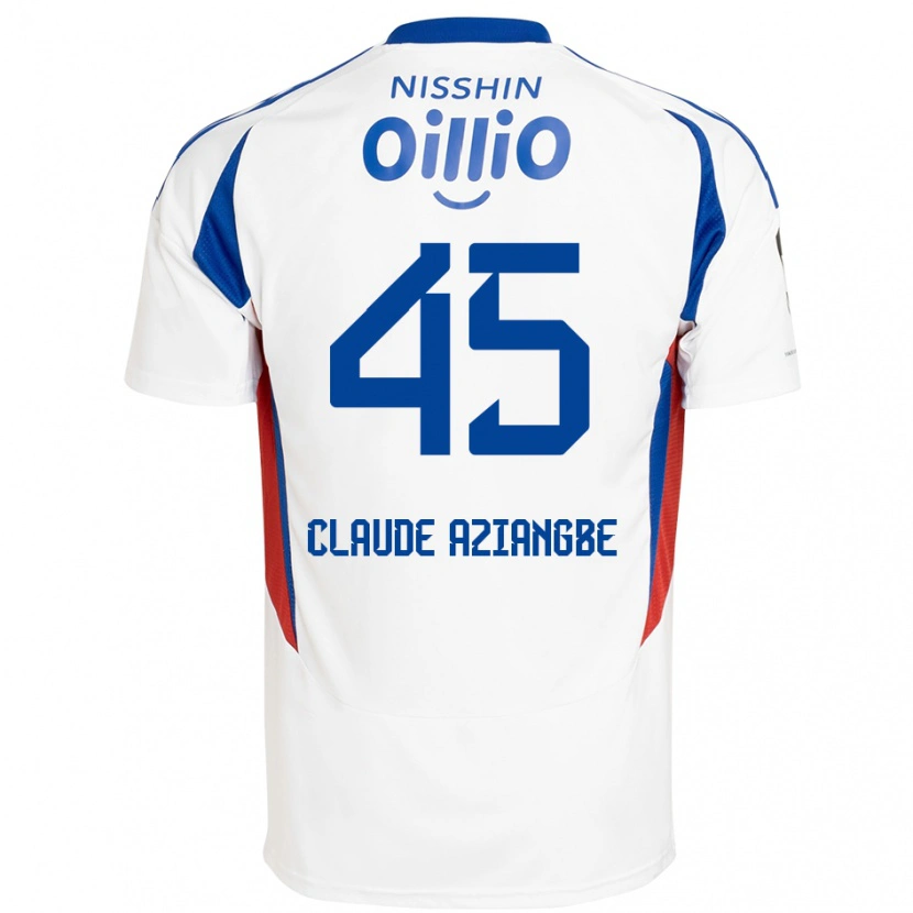 Danxen Kvinder Jean Claude #45 Royal Blå Hvid Udebane Spillertrøjer 2025/26 Trøje T-Shirt