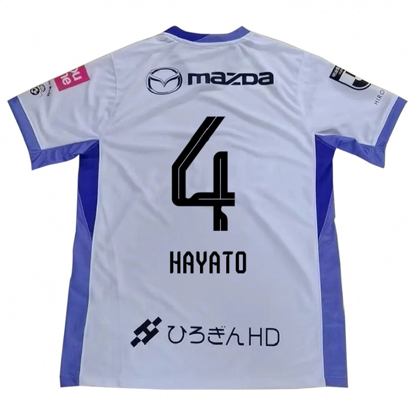 Danxen Kvinder Hayato Araki #4 Lilla Orange Udebane Spillertrøjer 2025/26 Trøje T-Shirt