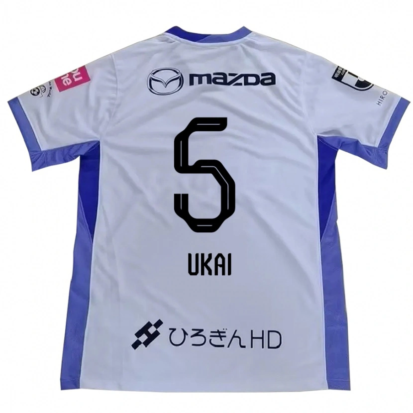 Danxen Kvinder Hiroto Ukai #5 Lilla Orange Udebane Spillertrøjer 2025/26 Trøje T-Shirt