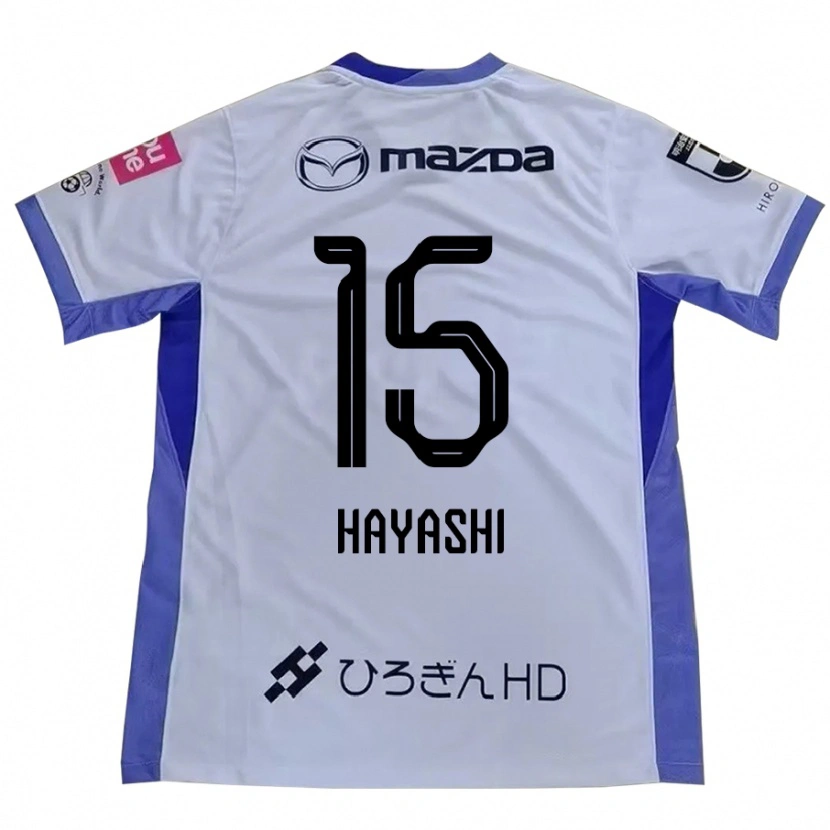 Danxen Kvinder Shunta Hayashi #15 Lilla Orange Udebane Spillertrøjer 2025/26 Trøje T-Shirt