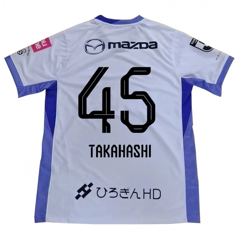 Danxen Kvinder Narumi Takahashi #45 Lilla Orange Udebane Spillertrøjer 2025/26 Trøje T-Shirt