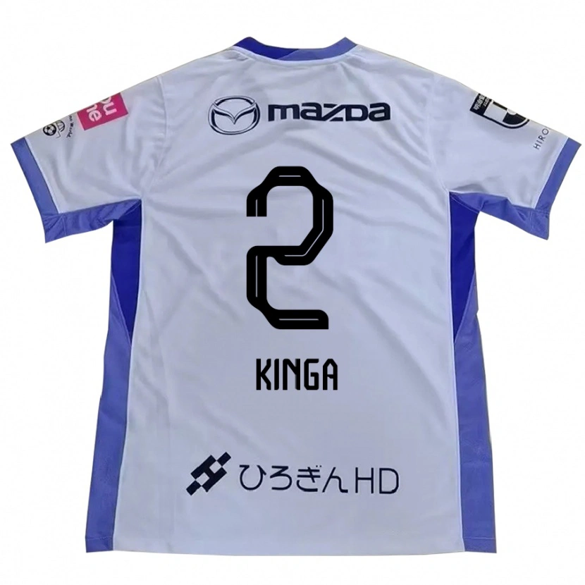 Danxen Kvinder Yukari Kinga #2 Lilla Orange Udebane Spillertrøjer 2025/26 Trøje T-Shirt