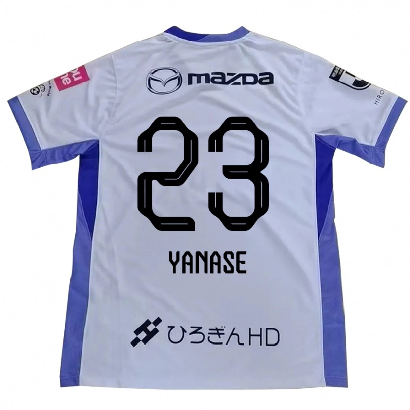 Danxen Kvinder Funa Yanase #23 Lilla Orange Udebane Spillertrøjer 2025/26 Trøje T-Shirt