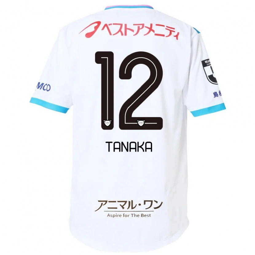 Danxen Kvinder Kosei Tanaka #12 Blå Pink Udebane Spillertrøjer 2025/26 Trøje T-Shirt