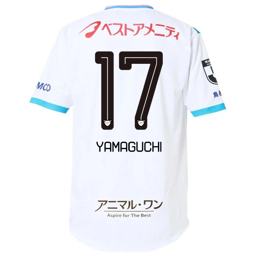 Danxen Kvinder Hikaru Yamaguchi #17 Blå Pink Udebane Spillertrøjer 2025/26 Trøje T-Shirt