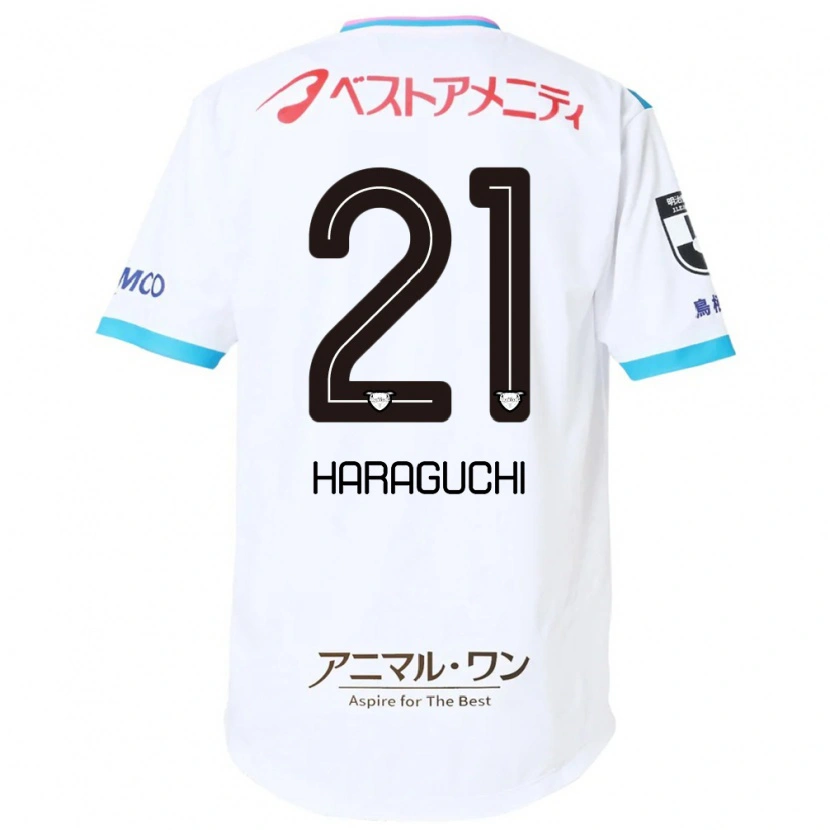 Danxen Kvinder Konosuke Haraguchi #21 Blå Pink Udebane Spillertrøjer 2025/26 Trøje T-Shirt