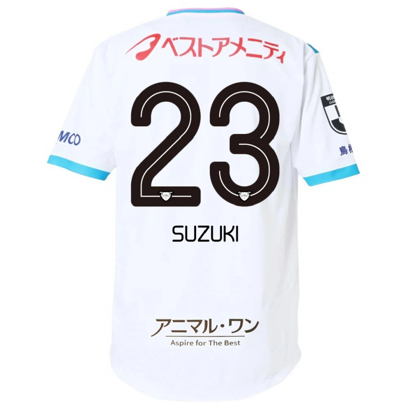 Danxen Kvinder Yuki Suzuki #23 Blå Pink Udebane Spillertrøjer 2025/26 Trøje T-Shirt