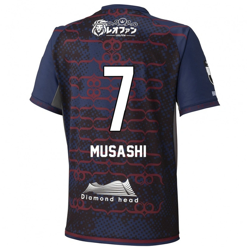 Danxen Kvinder Musashi Suzuki #7 Rød Sort Udebane Spillertrøjer 2025/26 Trøje T-Shirt