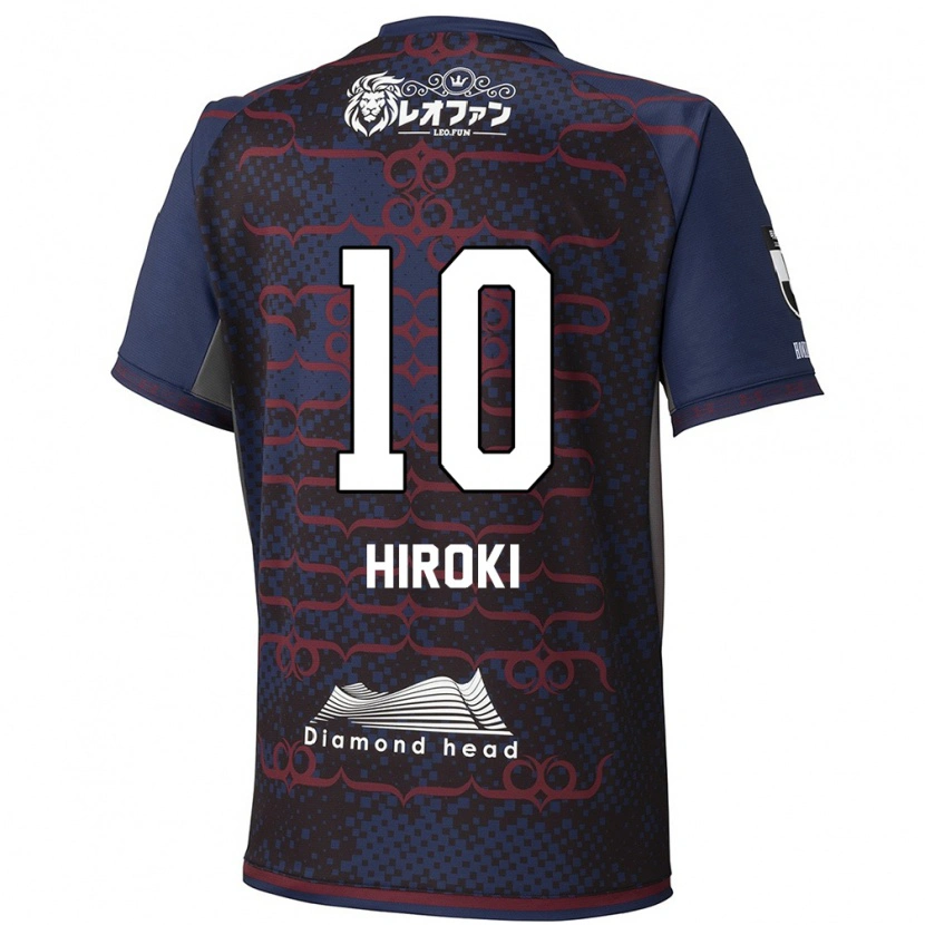 Danxen Kvinder Hiroki Miyazawa #10 Rød Sort Udebane Spillertrøjer 2025/26 Trøje T-Shirt