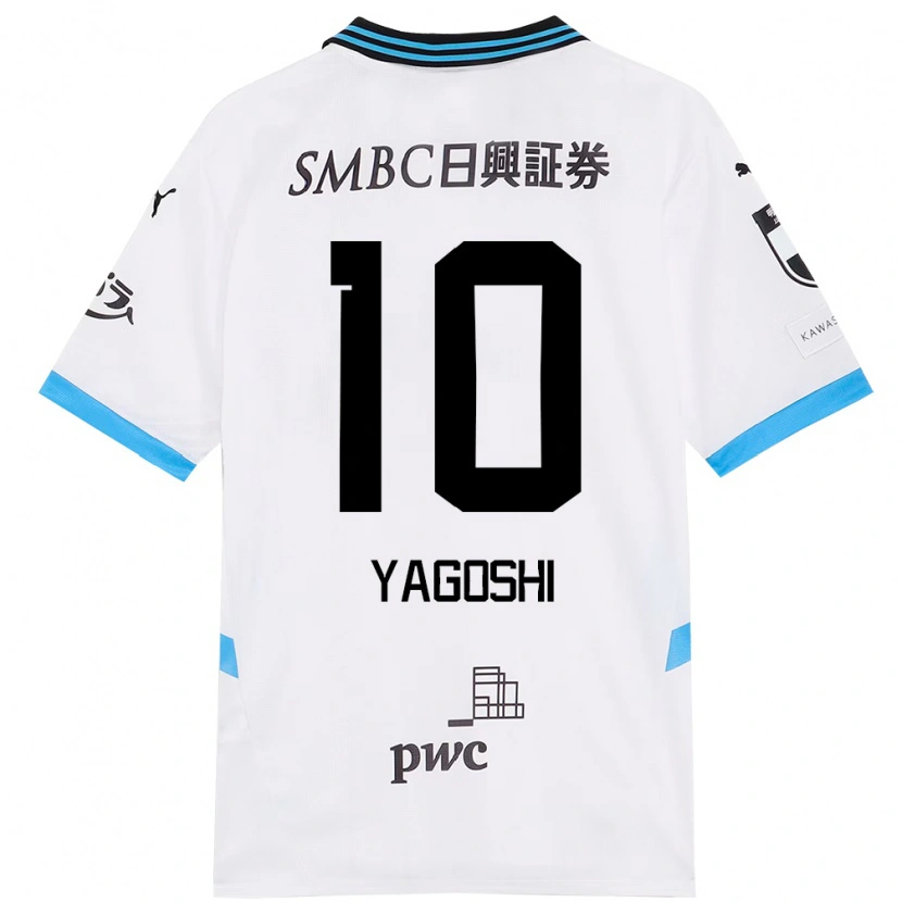 Danxen Kvinder Mikito Yagoshi #10 Himmelblå Sort Udebane Spillertrøjer 2025/26 Trøje T-Shirt