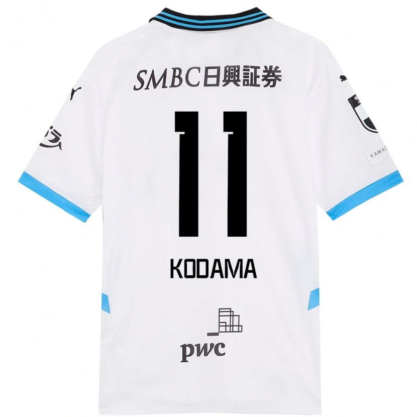 Danxen Kvinder Shotaro Kodama #11 Himmelblå Sort Udebane Spillertrøjer 2025/26 Trøje T-Shirt