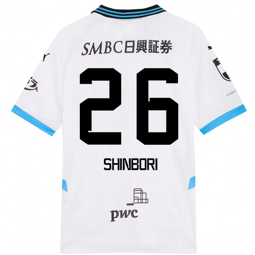 Danxen Kvinder Kakeru Shinbori #26 Himmelblå Sort Udebane Spillertrøjer 2025/26 Trøje T-Shirt
