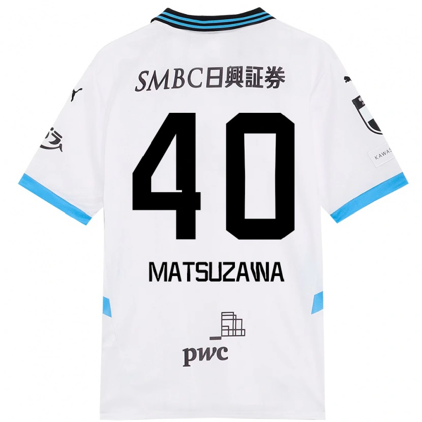 Danxen Kvinder Naoto Matsuzawa #40 Himmelblå Sort Udebane Spillertrøjer 2025/26 Trøje T-Shirt