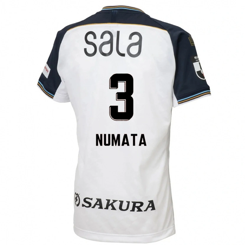Danxen Kvinder Taiki Numata #3 Himmelblå Sort Udebane Spillertrøjer 2025/26 Trøje T-Shirt