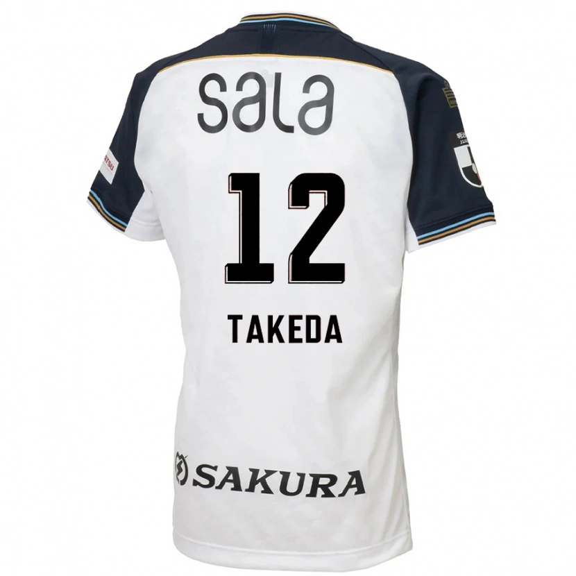 Danxen Kvinder Yusei Takeda #12 Himmelblå Sort Udebane Spillertrøjer 2025/26 Trøje T-Shirt