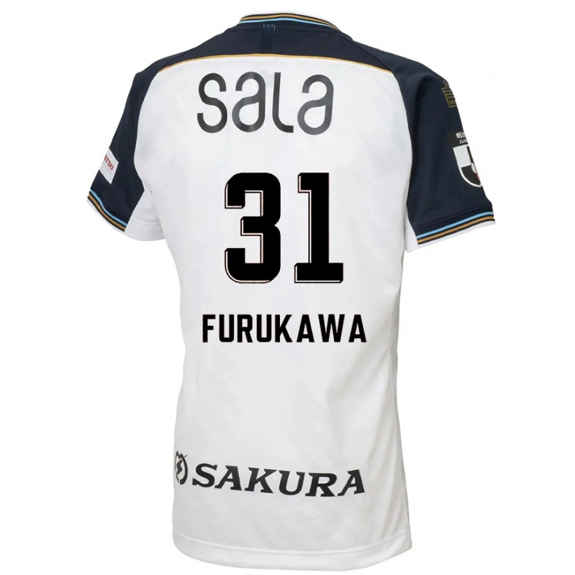 Danxen Kvinder Yosuke Furukawa #31 Himmelblå Sort Udebane Spillertrøjer 2025/26 Trøje T-Shirt