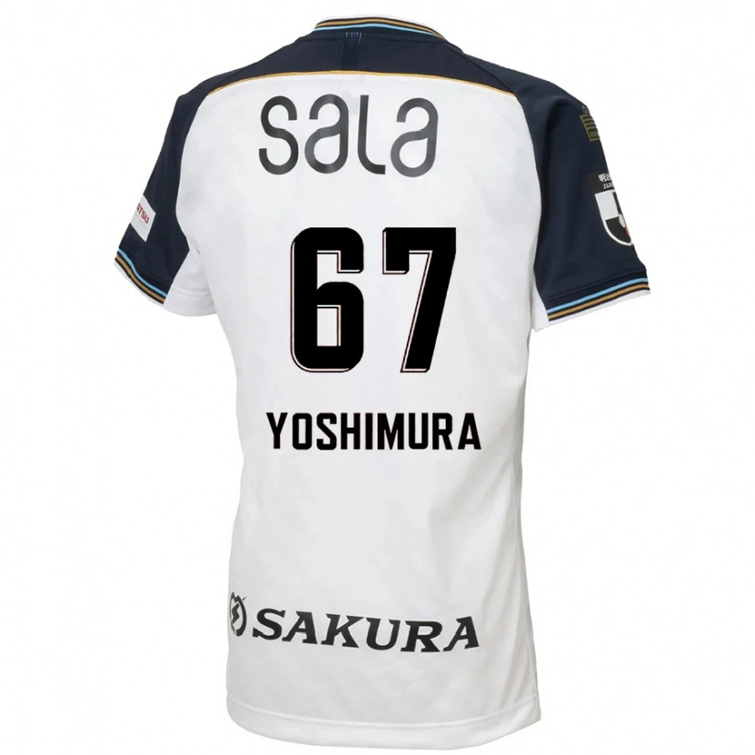 Danxen Kvinder Ryusei Yoshimura #67 Himmelblå Sort Udebane Spillertrøjer 2025/26 Trøje T-Shirt