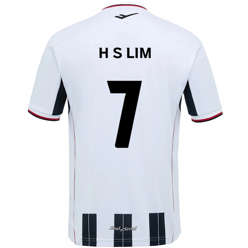 Danxen Kvinder Sang-Hyub Lim #7 Sort Rød Udebane Spillertrøjer 2025/26 Trøje T-Shirt