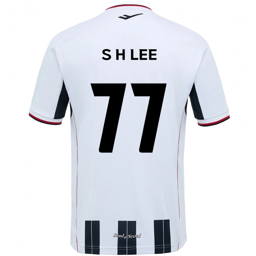 Danxen Kvinder Hyeon-Seung Lee #77 Sort Rød Udebane Spillertrøjer 2025/26 Trøje T-Shirt