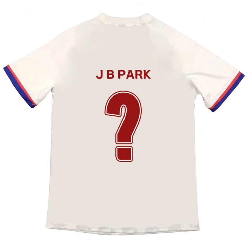 Danxen Kvinder Bae-Jong Park #0 Royal Blå Rød Udebane Spillertrøjer 2025/26 Trøje T-Shirt