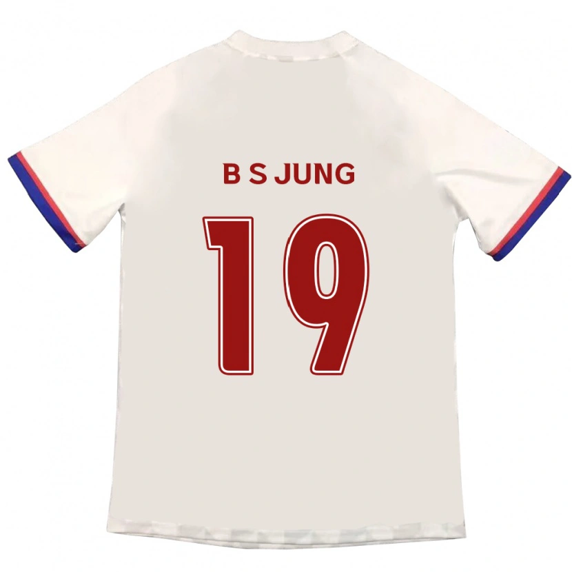 Danxen Kvinder Seung-Bae Jung #19 Royal Blå Rød Udebane Spillertrøjer 2025/26 Trøje T-Shirt
