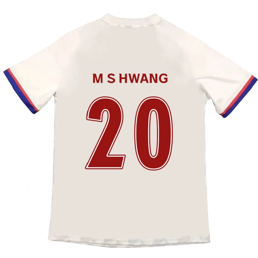 Danxen Kvinder Soon-Min Hwang #20 Royal Blå Rød Udebane Spillertrøjer 2025/26 Trøje T-Shirt