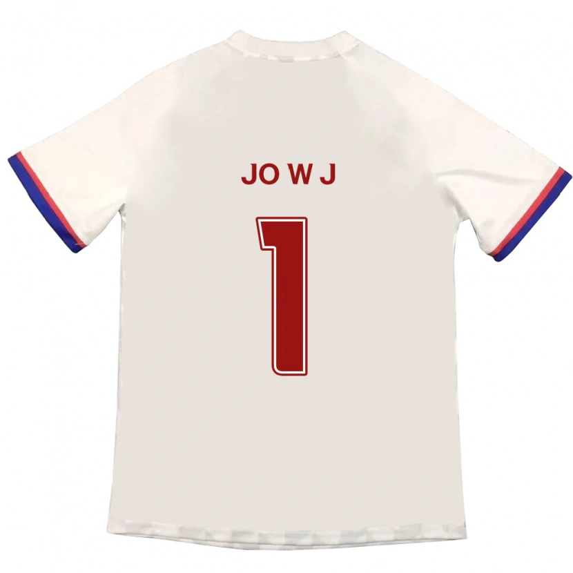 Danxen Kvinder Jo Woo-Jang #1 Royal Blå Rød Udebane Spillertrøjer 2025/26 Trøje T-Shirt