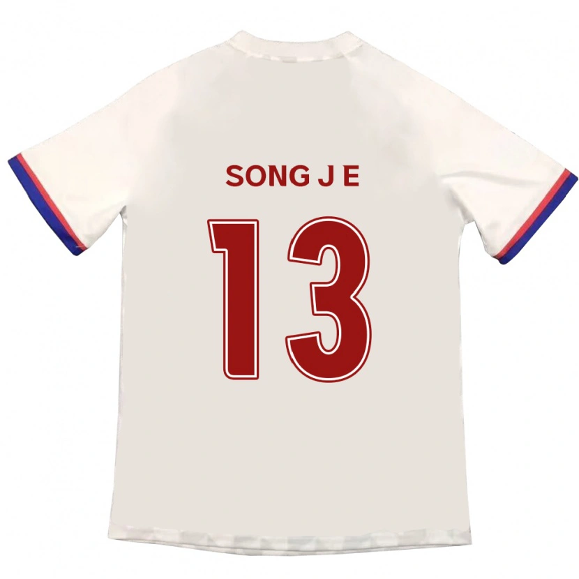 Danxen Kvinder Song Jae-Eun #13 Royal Blå Rød Udebane Spillertrøjer 2025/26 Trøje T-Shirt