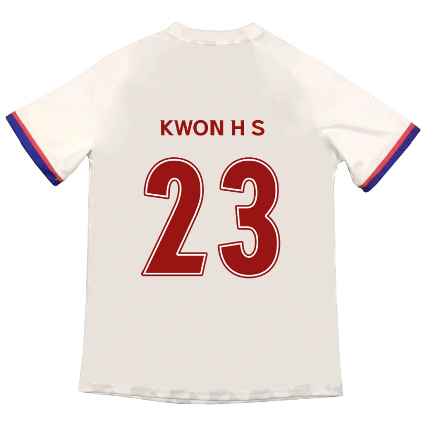 Danxen Kvinder Kwon Hui-Seon #23 Royal Blå Rød Udebane Spillertrøjer 2025/26 Trøje T-Shirt