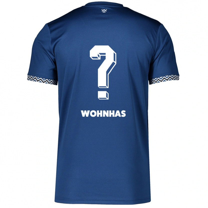 Danxen Kvinder Levi Wohnhas #0 Navy Hvid Hjemmebane Spillertrøjer 2025/26 Trøje T-Shirt