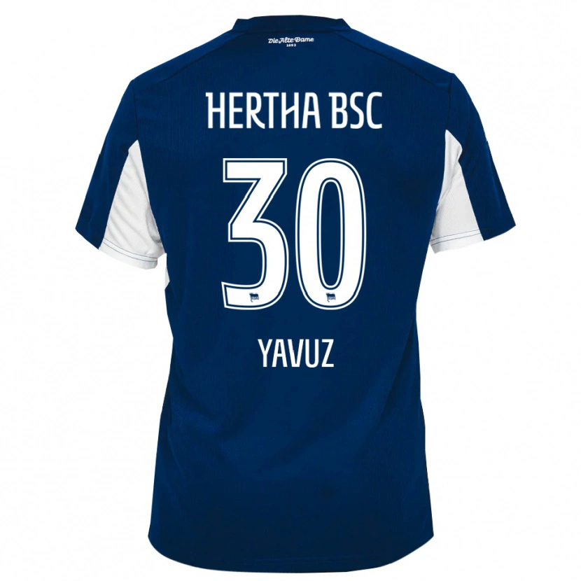 Danxen Kvinder Senanur Yavuz #30 Hvid Blå Hjemmebane Spillertrøjer 2025/26 Trøje T-Shirt