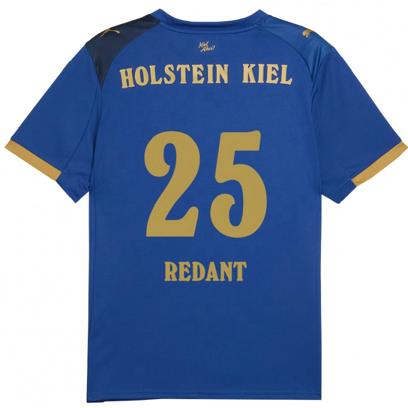 Danxen Kvinder Alia Redant #25 Blå Guld Hjemmebane Spillertrøjer 2025/26 Trøje T-Shirt
