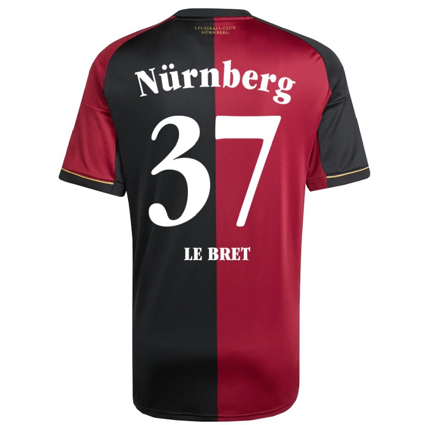 Danxen Kvinder Noah Maboulou #37 Burgundy Sort Hjemmebane Spillertrøjer 2025/26 Trøje T-Shirt