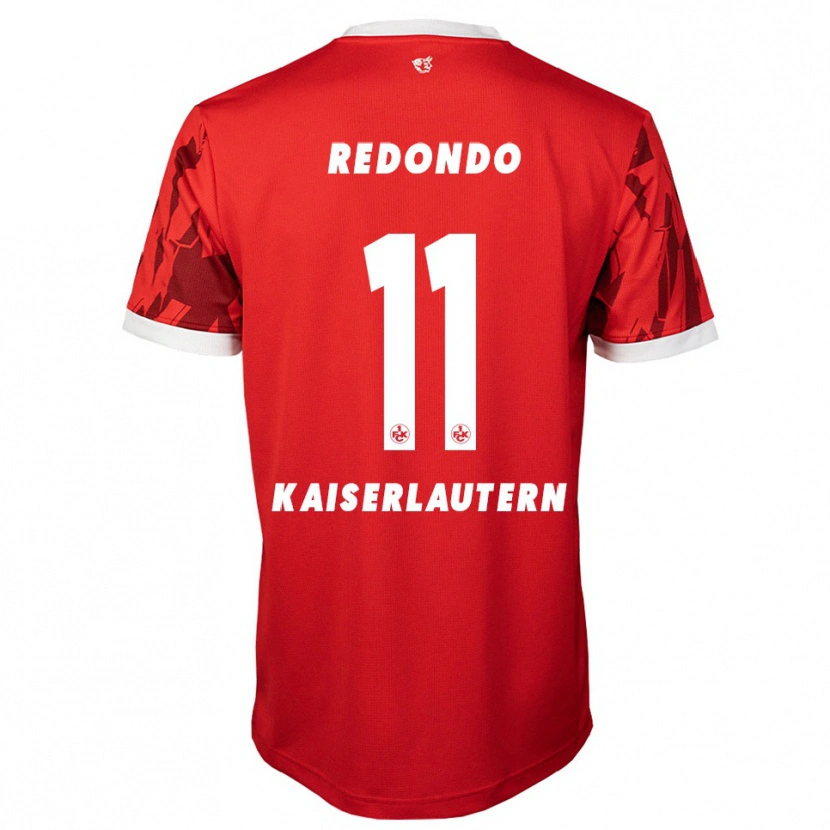 Danxen Kvinder Kenny-Prince Redondo #11 Rød Hvid Hjemmebane Spillertrøjer 2025/26 Trøje T-Shirt