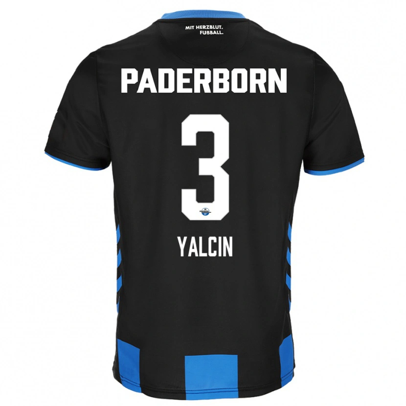 Danxen Kvinder Kerem Yalcin #3 Sort Blå Hjemmebane Spillertrøjer 2025/26 Trøje T-Shirt