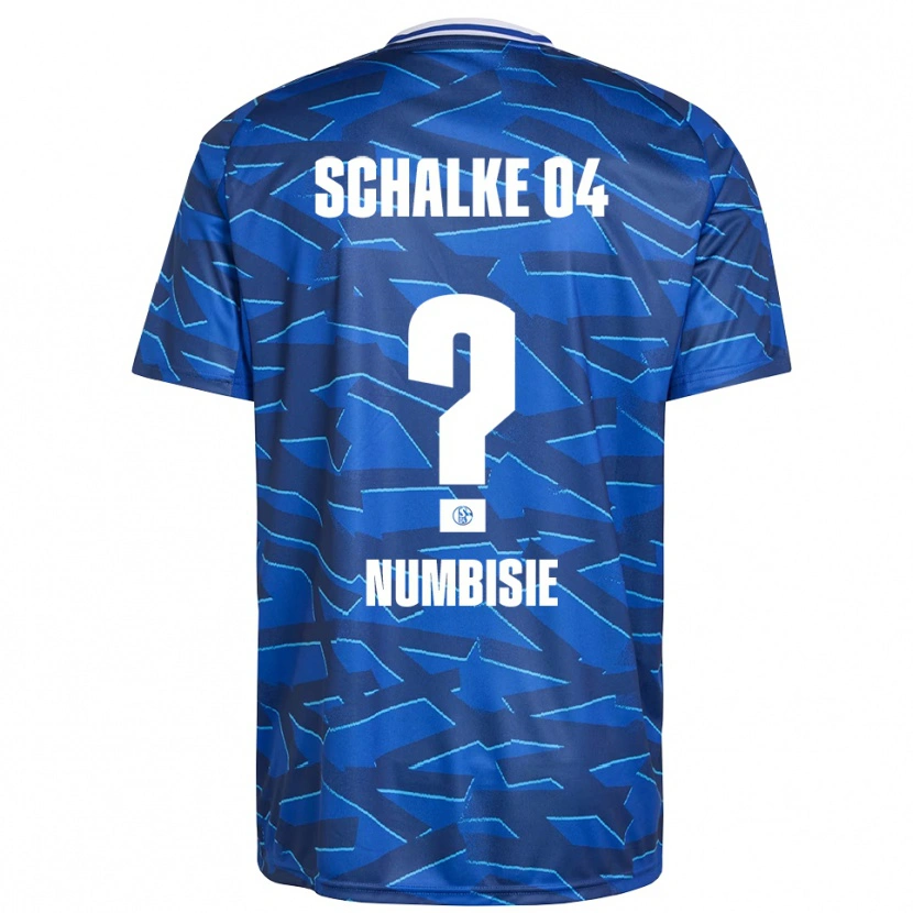 Danxen Kvinder Bruno Numbisie #0 Royal Blå Hvid Hjemmebane Spillertrøjer 2025/26 Trøje T-Shirt