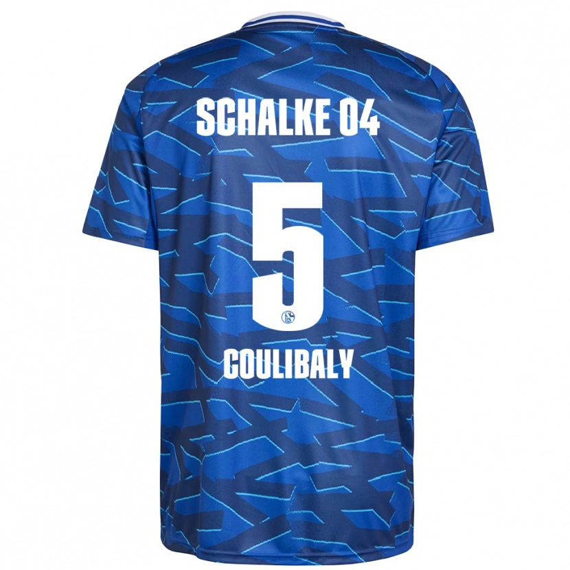 Danxen Kvinder Barakissa Coulibaly #5 Royal Blå Hvid Hjemmebane Spillertrøjer 2025/26 Trøje T-Shirt