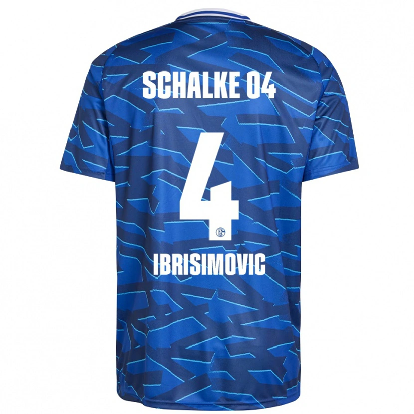 Danxen Kvinder Amar Ibrisimovic #4 Royal Blå Hvid Hjemmebane Spillertrøjer 2025/26 Trøje T-Shirt