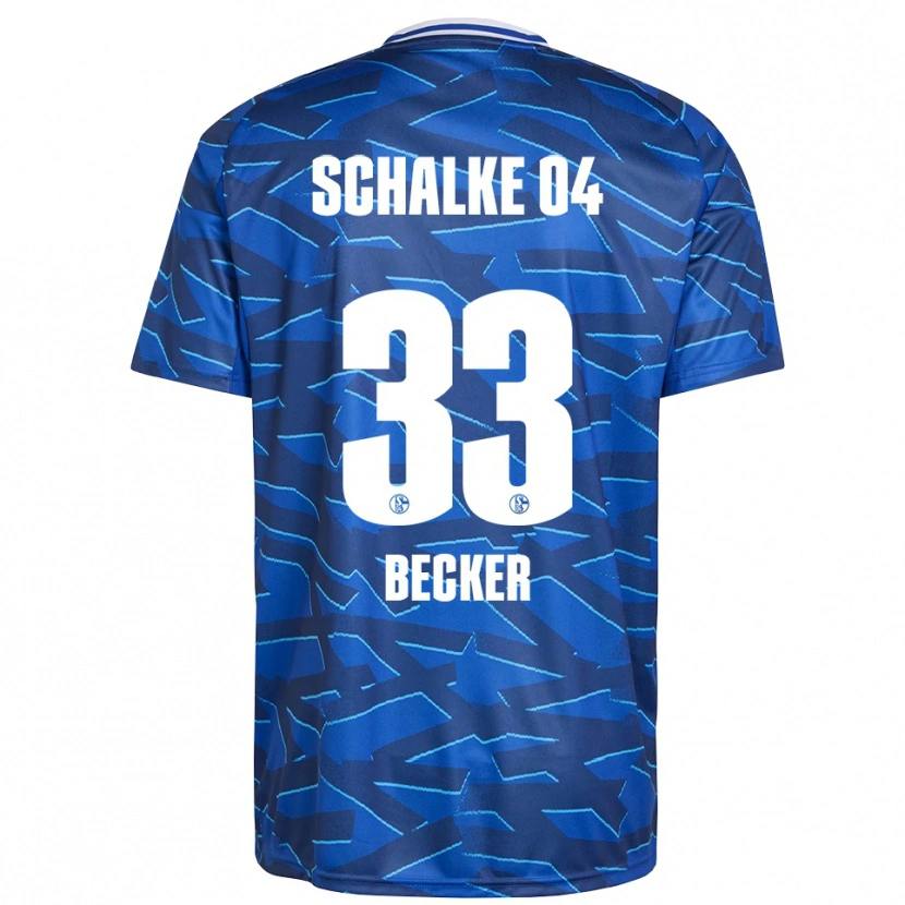 Danxen Kvinder Vitalie Becker #33 Royal Blå Hvid Hjemmebane Spillertrøjer 2025/26 Trøje T-Shirt