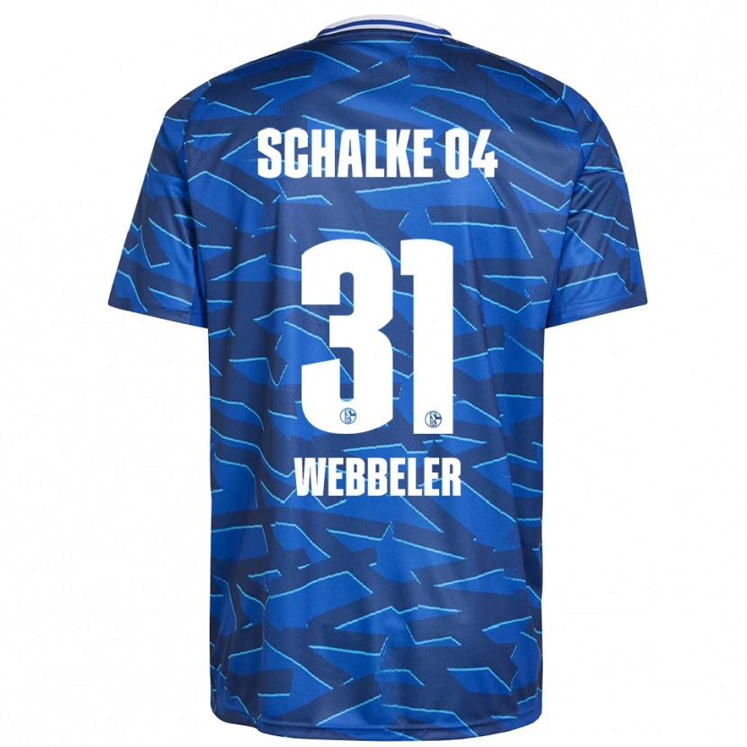 Danxen Kvinder Vada Webbeler #31 Royal Blå Hvid Hjemmebane Spillertrøjer 2025/26 Trøje T-Shirt