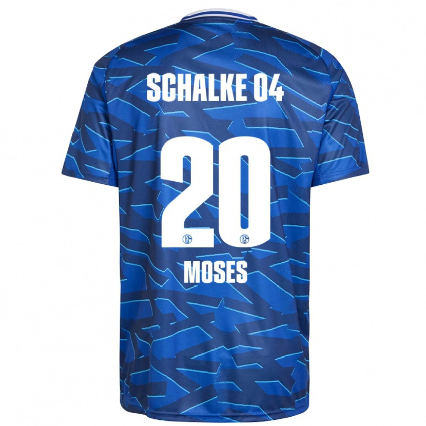 Danxen Kvinder Jennifer Moses #20 Royal Blå Hvid Hjemmebane Spillertrøjer 2025/26 Trøje T-Shirt