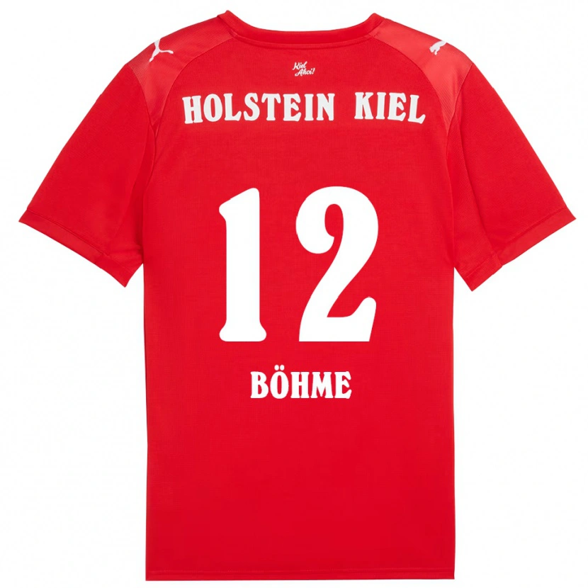 Danxen Kvinder Greta Böhme #12 Rød Blå Udebane Spillertrøjer 2025/26 Trøje T-Shirt