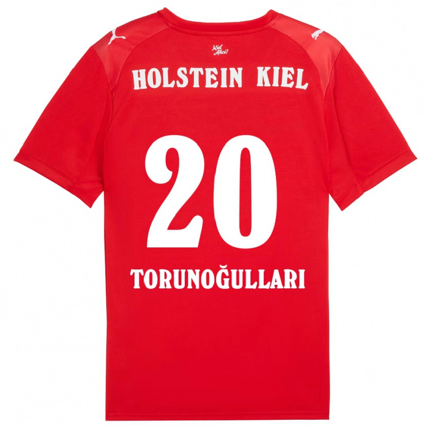 Danxen Kvinder Emin Torunoğulları #20 Rød Blå Udebane Spillertrøjer 2025/26 Trøje T-Shirt